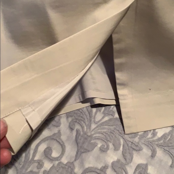 Ann Taylor Khaki pencil skirt - Picture 6 of 6